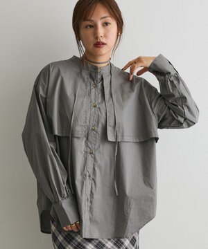  ヨークデザインシャツ