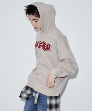  【ユニセックス着用ITEM】ジャガードグラフィックパーカー