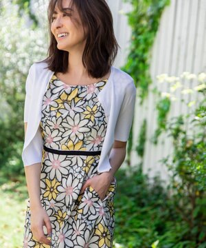 【洗える！】ESTATE 半袖カーディガン