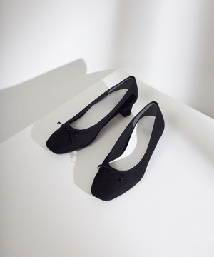 【晴雨兼用・撥水・低反発】バレエパンプス(Basic Color)