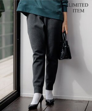  【Lサイズ限定】ヴィスコースストレッチ ジョグ パンツ