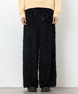 【Nave・洗える】フェザーフリンジ イージーパンツ