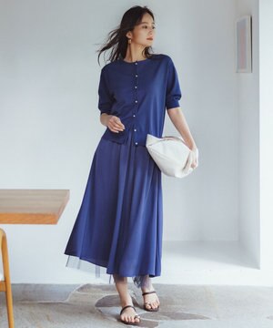  【WEB限定・マルチウェイ・洗える】リバーシブルスカートセットアップ ワンピース