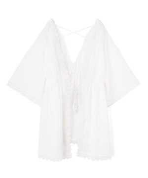  楊柳×レース　羽織り　F【San-ai Resort（サンアイリゾート）】