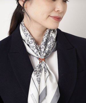  Luna Luce(ルナルーチェ)スカーフリング ラメ Cross お手持ちのスカーフを通すだけ ギフト