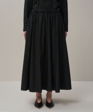  NATURAL DYED COTTON LAWN | ギャザースカート