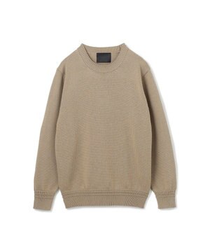  【HIGH GRADE LINE】コットンコードブレート　クルーネックニット