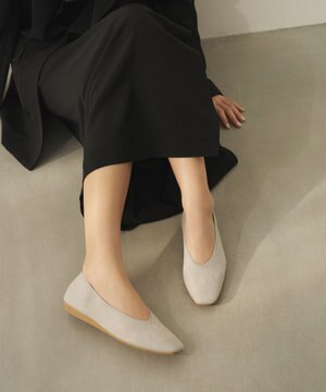  シースルー スクエア パンプス