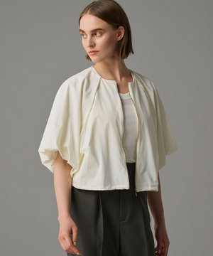 【撥水・接触冷感・UVカット・洗濯機洗い可】マルチファンクションナイロン 2WAYブルゾン(uncrave STANDARD)