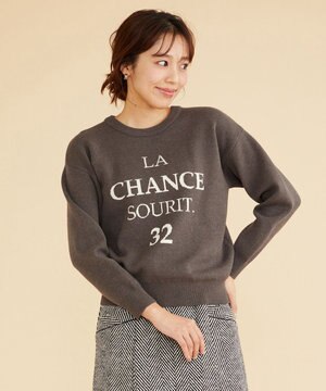  【古畑星夏さん着用】レタードニット プルオーバー