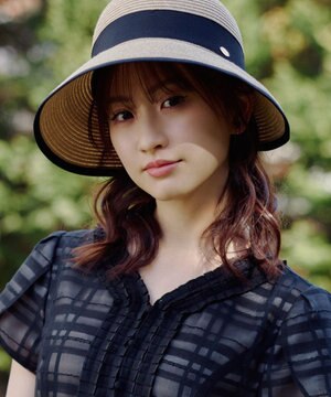  【サイズ調整可】HALF BRIM RIBBON HAT ブレードハット