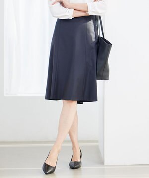  【セットアップ対応】ファインネスウール フレア スカート
