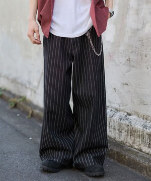  エクストラバギーデニムパンツ