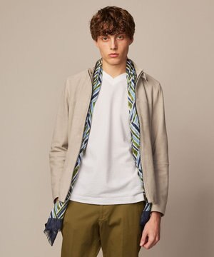  【キングサイズ・スプリングレザー/スウェード】ゴートスウェード シングル ライダース