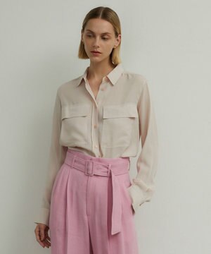  OLGA / シャーリングブラウス