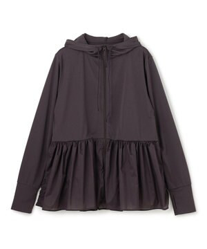  ラッシュガード ペプラムフーディ