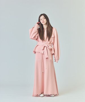  ミラノリブロングスカート