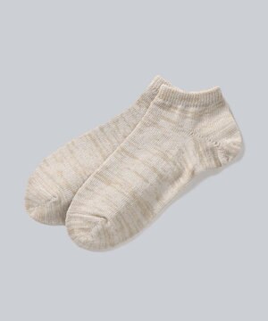  【UNISEX】PAPER SLUB ANKLE ソックス