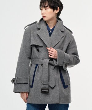  DENIM PARTS MID CT ミドル丈ダブルコート