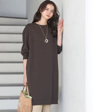  【SLOW/一部店舗限定】ハイゲージテリー デザイン ワンピース