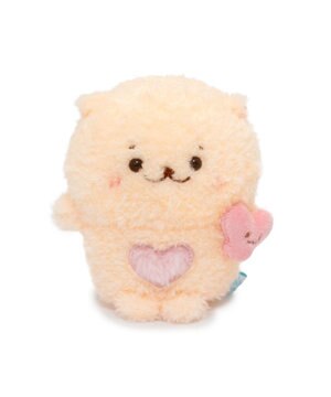  しろたん らっこいぬハート ぽてぽてマスコット