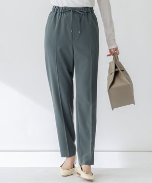 【セットアップ対応/洗える】2WAYストレッチツイル ドロスト パンツ