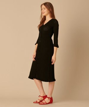 【TOCCA LAVENDER】【Ecovero】Mermaid KnitDress ニットドレス