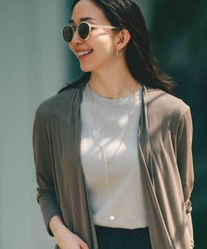  1粒パール ラリエット ネックレス