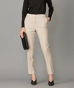  【セットアップ対応】ウールストレッチ テーパードパンツ