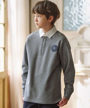  【140-170cm】ホワイトカラー ポロシャツ