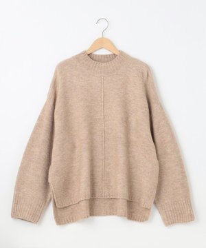 スフレヤーンモックネックニット