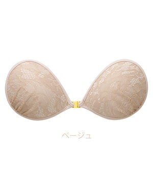  【NuBra / ボリュームアップ】パテッドヌーブラ ミリーヴ  蒸れにくい バックレス コレクション デザインヌーブラ 正規品