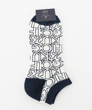  【MEN】ロゴアンクルソックス