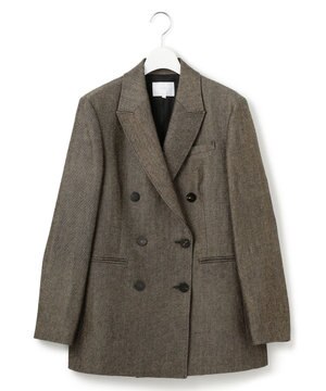  【GOLD LABEL】ウールリネンツイル ジャケット