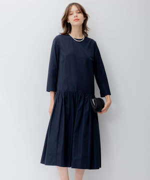 【APPLAUDIR】ソフトタフタ ドレス