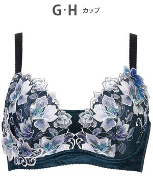  ブラジャー コンパクトにバストメイク ラクなつけごこち 【小さく見せるブラ】 Hカップまで対応 大きいサイズ PB2862 ウイング／ワコール