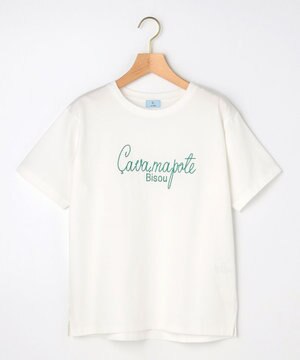  【先行予約】ロゴ刺繍 Ｔシャツ