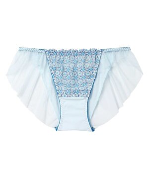  MADE WITH LIBERTY FABRIC 【綿混】レースショーツ