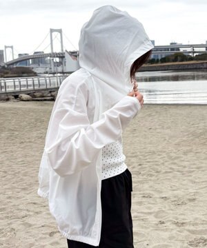  【日焼け対策/セットアップ対応】ラッシュガードZIPパーカー