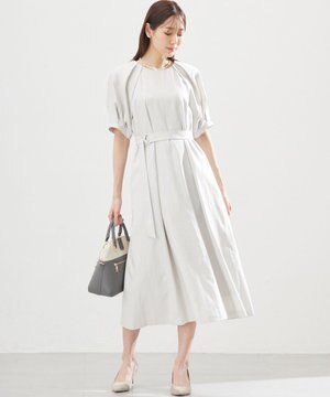  リネンレーヨン ワンピース