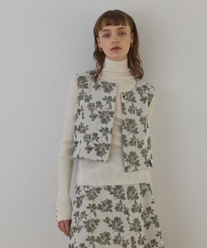 ラメモールニットジャガードワンピース / GRACE CONTINENTAL