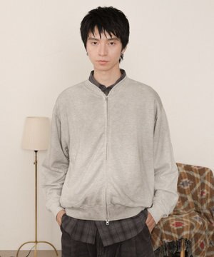  ブラストダブルZIPスウェットカーディガン