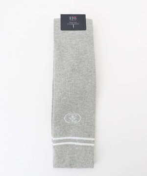  【WOMEN】ライン入リ ニーハイソックス