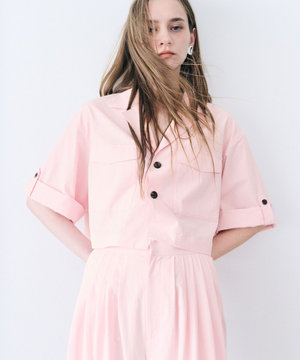  クールタッチカラータイプライター シャツジャケット