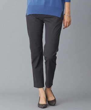  【洗える】ピーチサテンストレッチ パンツ