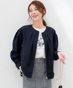  【BAILA掲載/花粉リリース】スプリングコンフォート ブルゾン