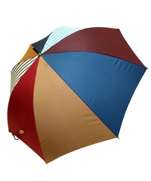  レディース向け プラスリング 長傘 60cm BLK-STP T1352