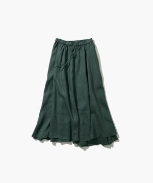  NATURAL DYED LINEN LAWN | ギャザースカート