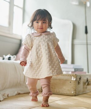  【80-90㎝】キルトセットアップ