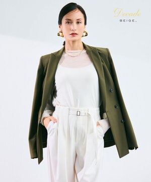 【洗える】ALAINA / ダブルジャケット